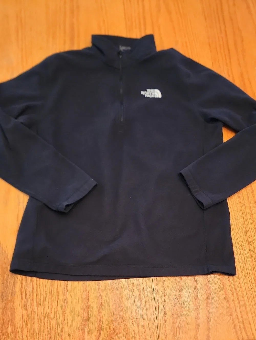 The North Face Black Half-Zip Fleece Pullover